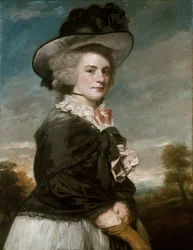 Portrait of Miss Keppel, Afterwards Mrs Thomas Meyrick